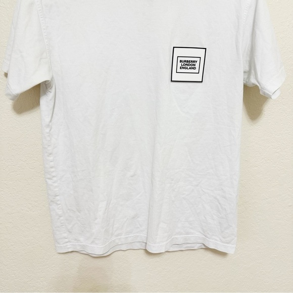 Authentic BURBERRY T SHIRT IN WHITE size XXS - Picture 4 of 6